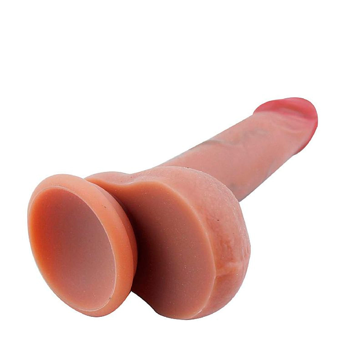 Prótese Realística Dupla Camada Feita em Silicone Líquido com Ventosa 18.5 X 3 cm Sexy Import