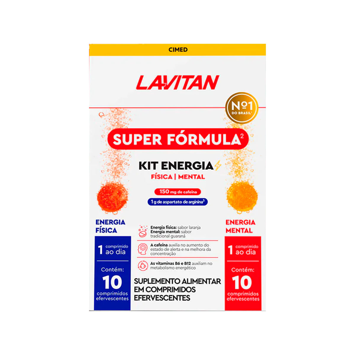 Lavitan Super Fórmula Kit Energia Cimed Lavitan Super Fórmula Kit Energia Cimed