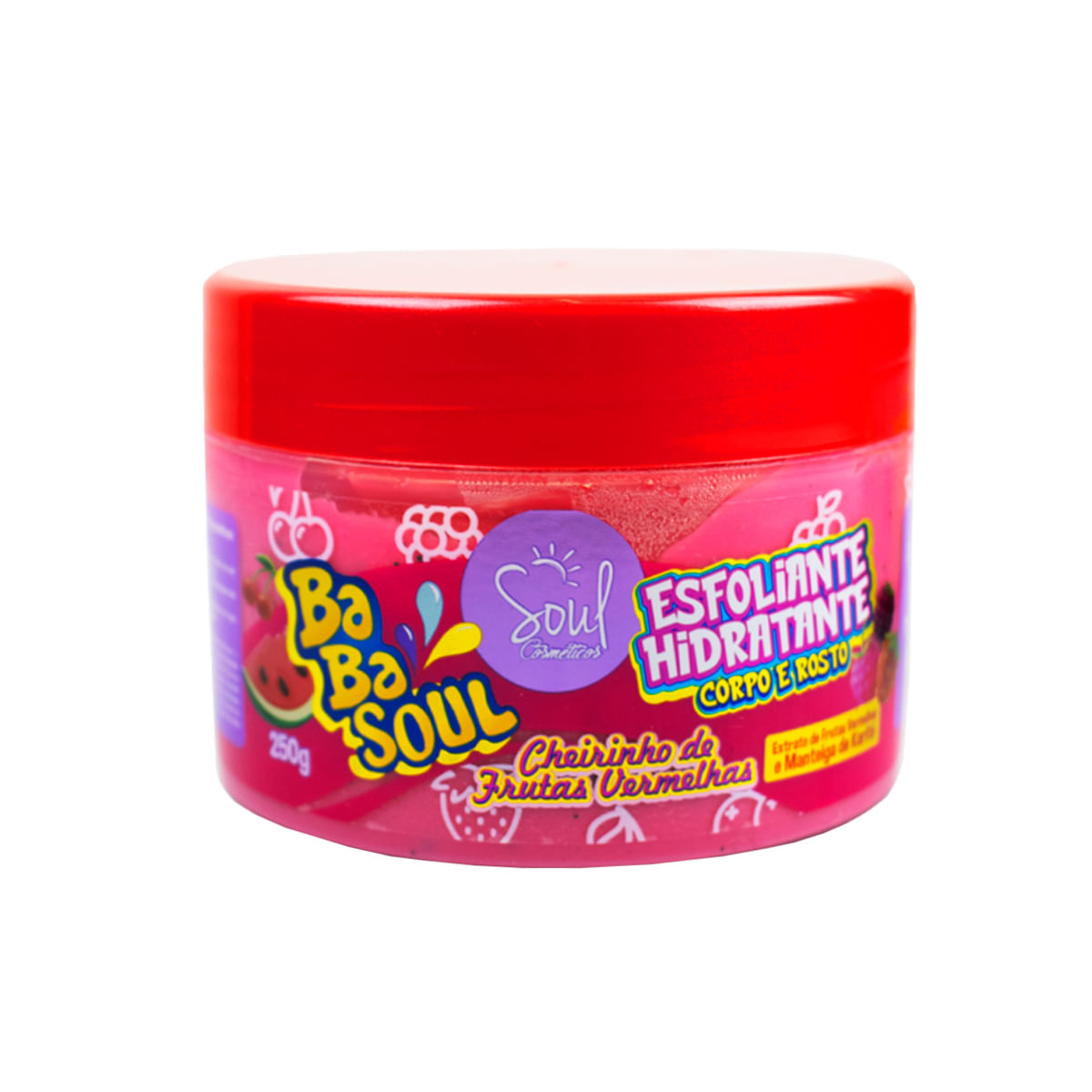 Esfoliante Hidratante Corpo e Rosto Babasoul 250g Soul Cosméticos