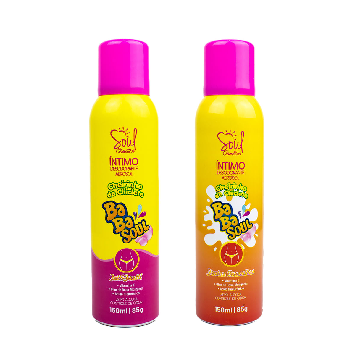 Desodorante Íntimo em Spray Babasoul 150ml Soul Cosméticos