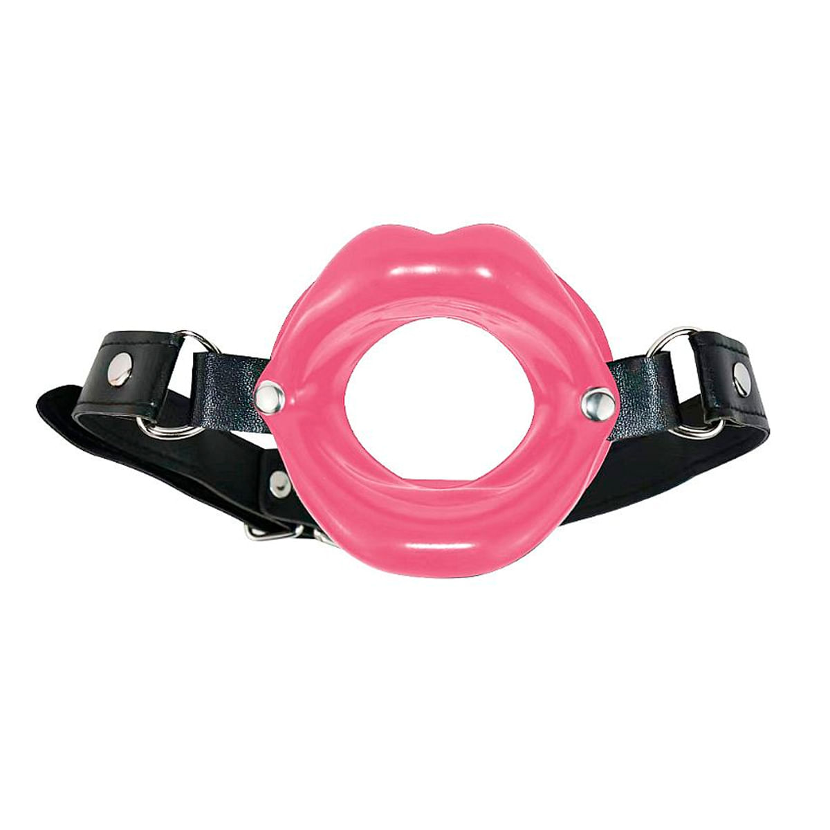 Mordaça de Silicone com Formato de Boca Sexy Import