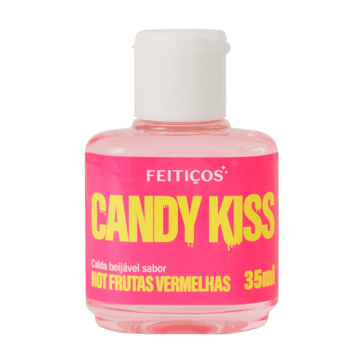 Candy Kiss Hot Calda Beijável com Efeito Quente 35ml Feitiços Aromáticos