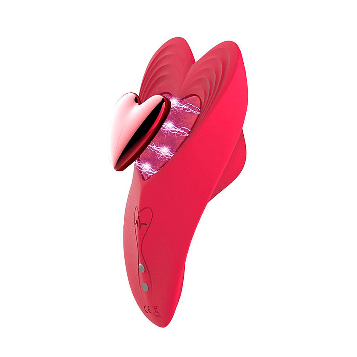 Vibrador de Calcinha Red Heart com Controle via App Sexy Import