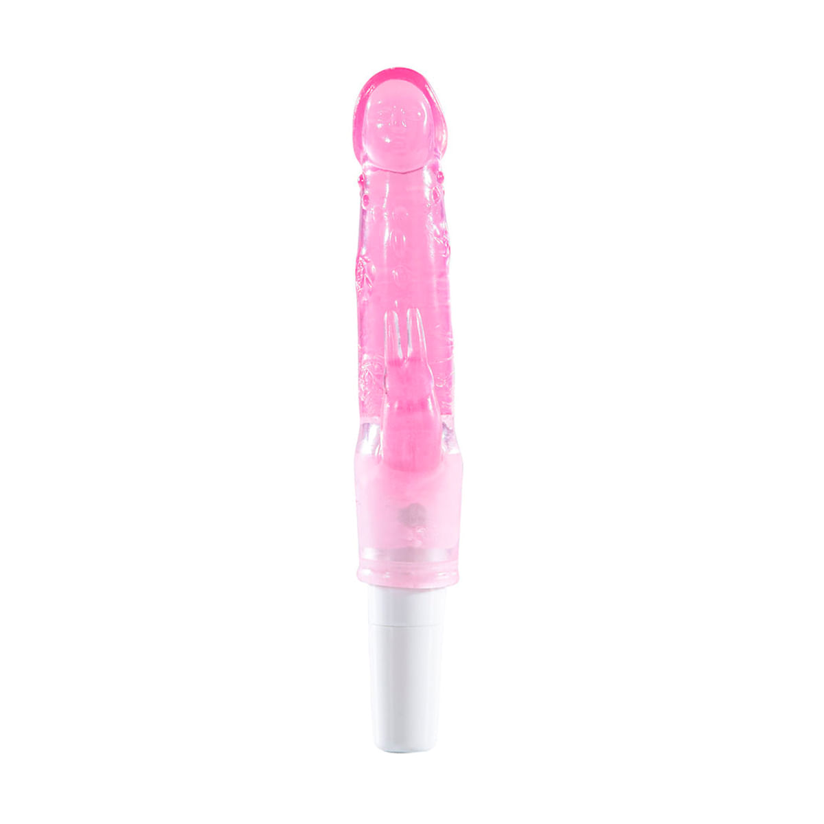 Vibrador de Ponto G com Estimulador Clitoriano em Formato de Coelhinho Vip Mix Vibrador de Ponto G com Estimulador Clitoriano em Formato de Coelhinho Vip Mix