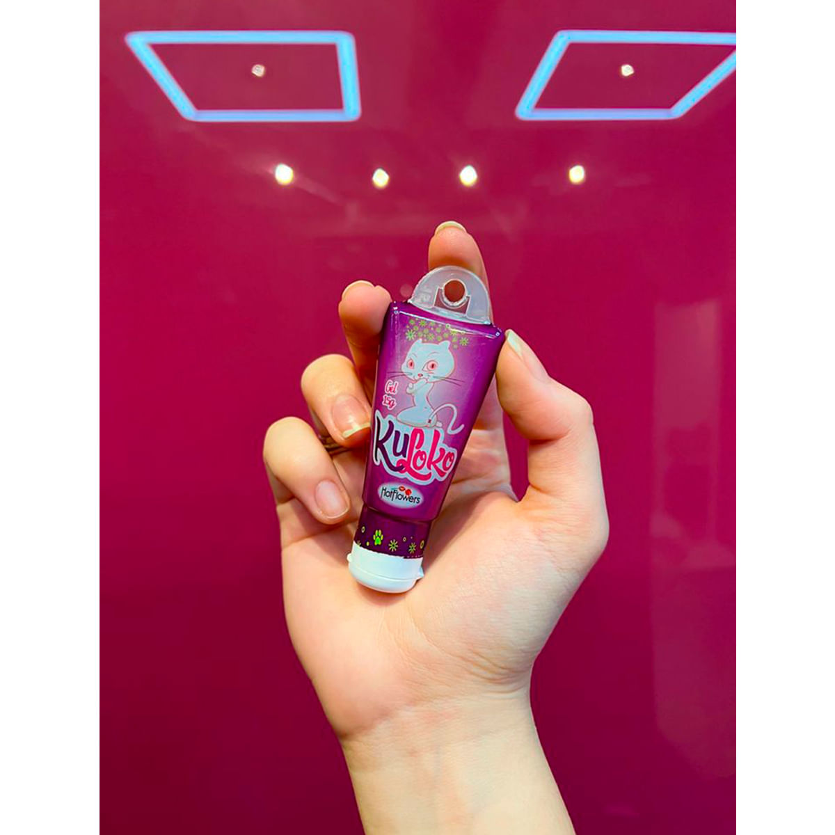 Kuloko Gel Dessensibilizante e Excitante Anal Linha Brasileirinhos 15g Hot Flowers