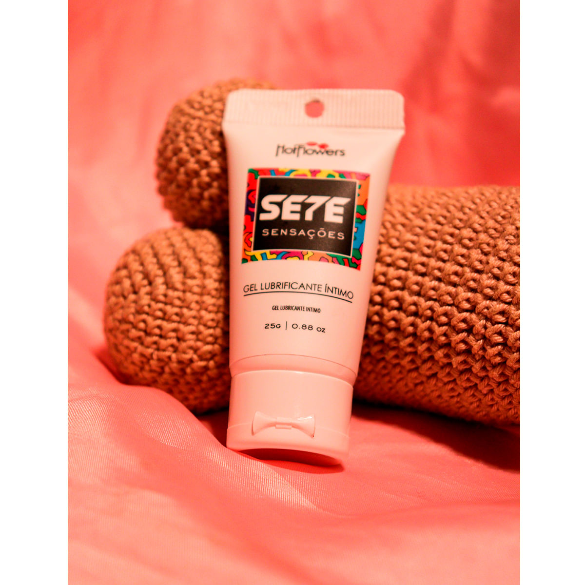 Sete Sensações Lubrificante Íntimo Anal com Ação Dessensibilizante 25g Hot Flowers