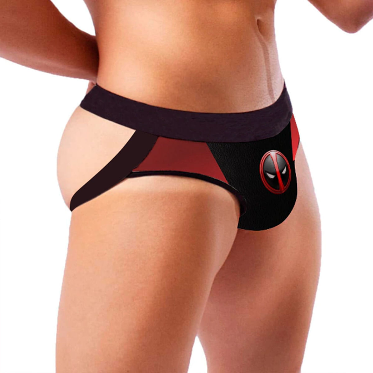 Cueca Jockstrap Deadpool Pimenta Sexy