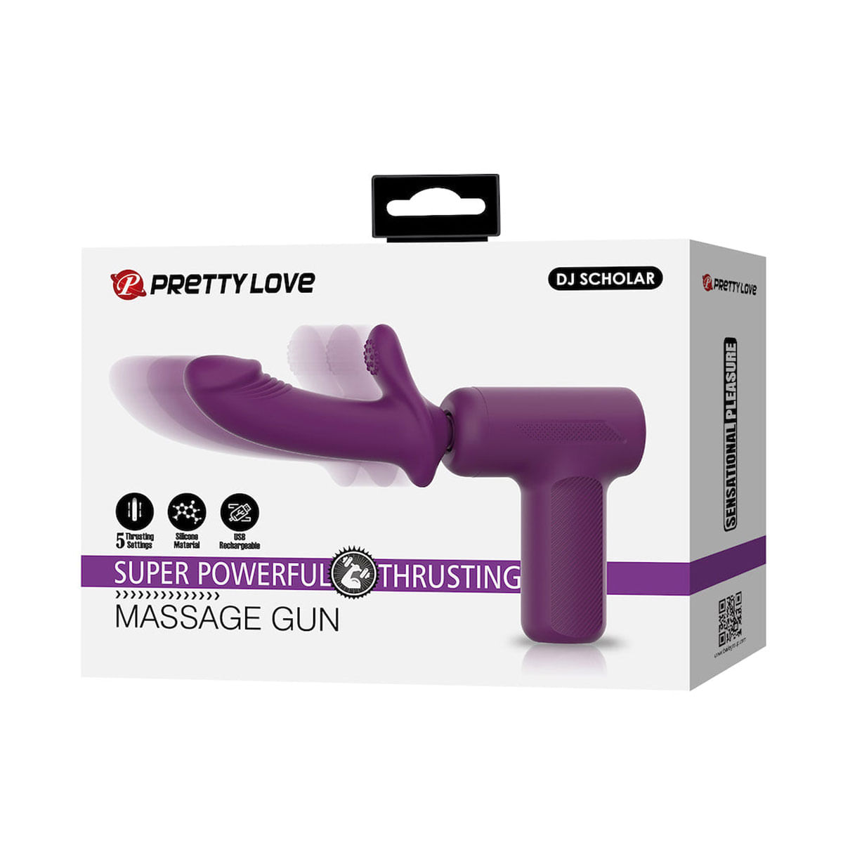 Massage Gun Pistola de Massagem Superpoderosa com 5 Modos de Impulso Vip Mix