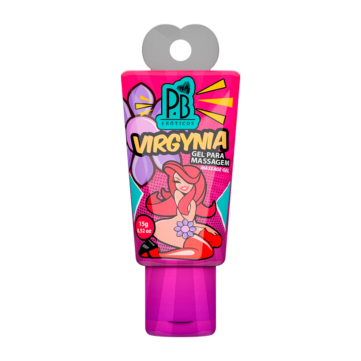 Gel para Massagem Corporal Virgynia 15g Linha PB Eróticos La Pimienta Gel para Massagem Corporal Virgynia 15g Linha PB Eróticos La Pimienta