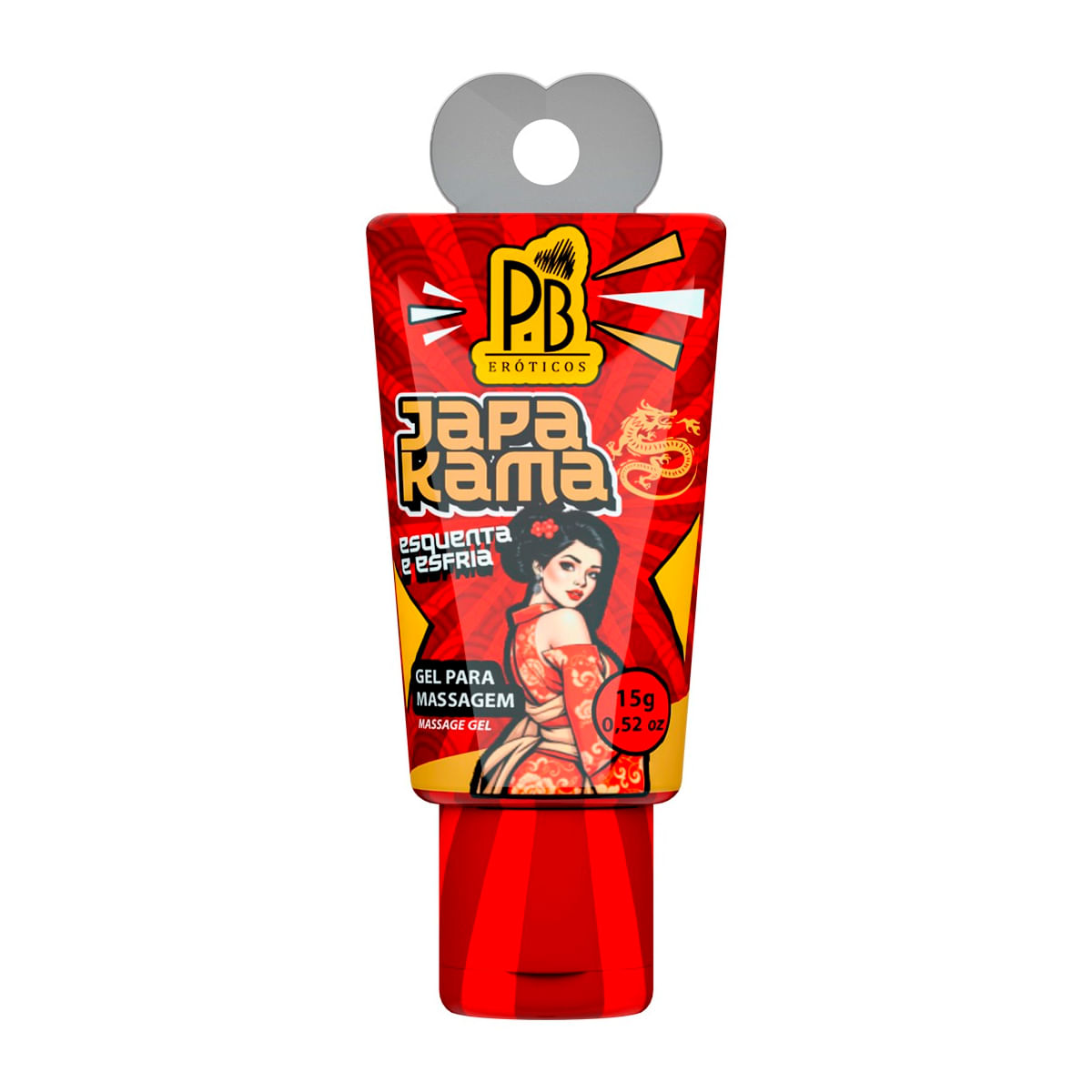 Gel para Massagem Corporal Japa Kama 15g Linha PB Eróticos La Pimienta Gel para Massagem Corporal Japa Kama 15g Linha PB Eróticos La Pimienta