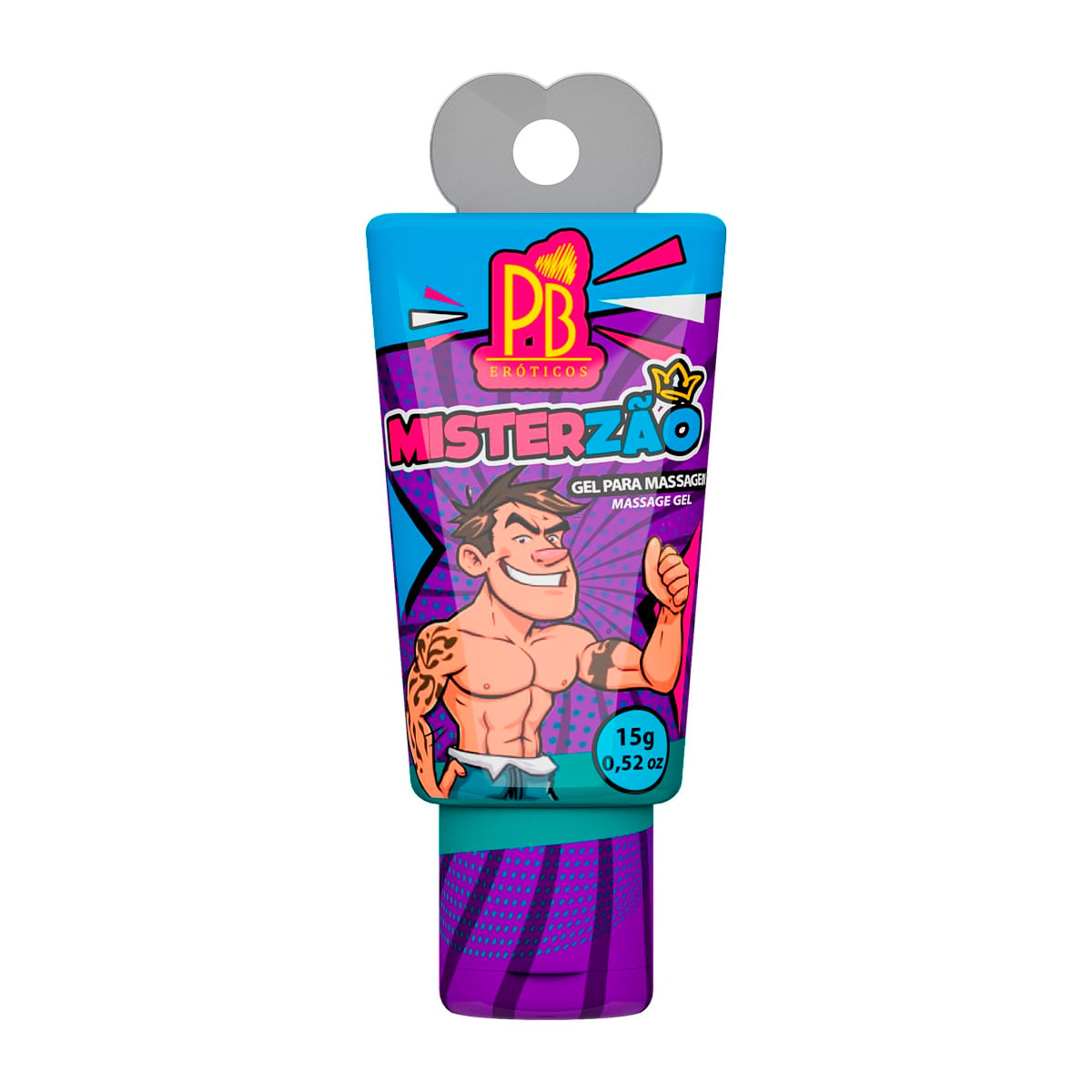 Gel para Massagem Corporal Misterzão 15g Linha PB Eróticos La Pimienta Gel para Massagem Corporal Misterzão 15g Linha PB Eróticos La Pimienta