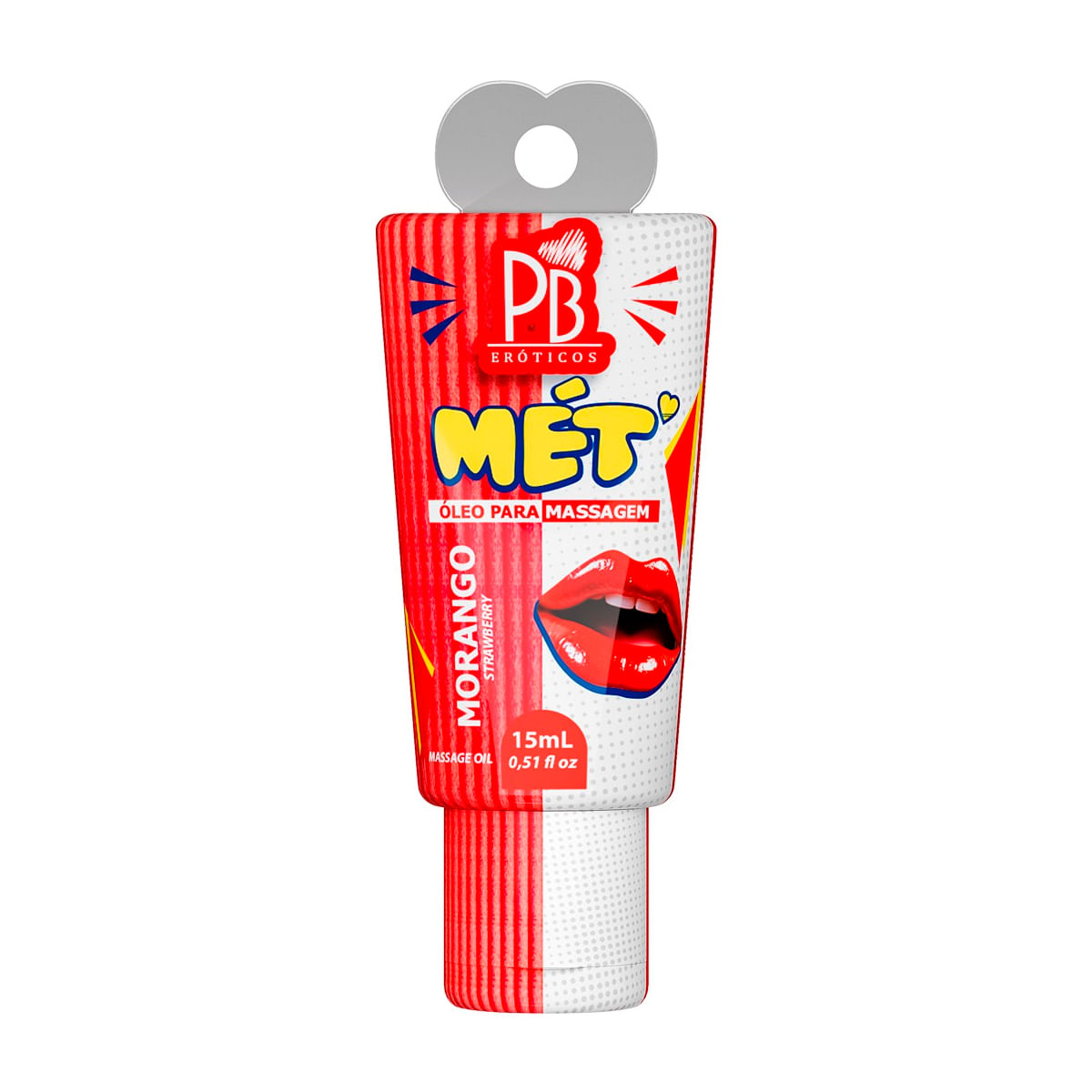 Mét Óleo para Massagem Corporal Beijável 15ml Linha PB Eróticos La Pimienta Mét Óleo para Massagem Corporal Beijável 15ml Linha PB Eróticos La Pimienta