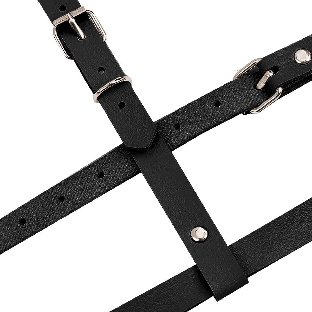Harness Paty Girl Rosa com Fivela na Cintura Sexy import