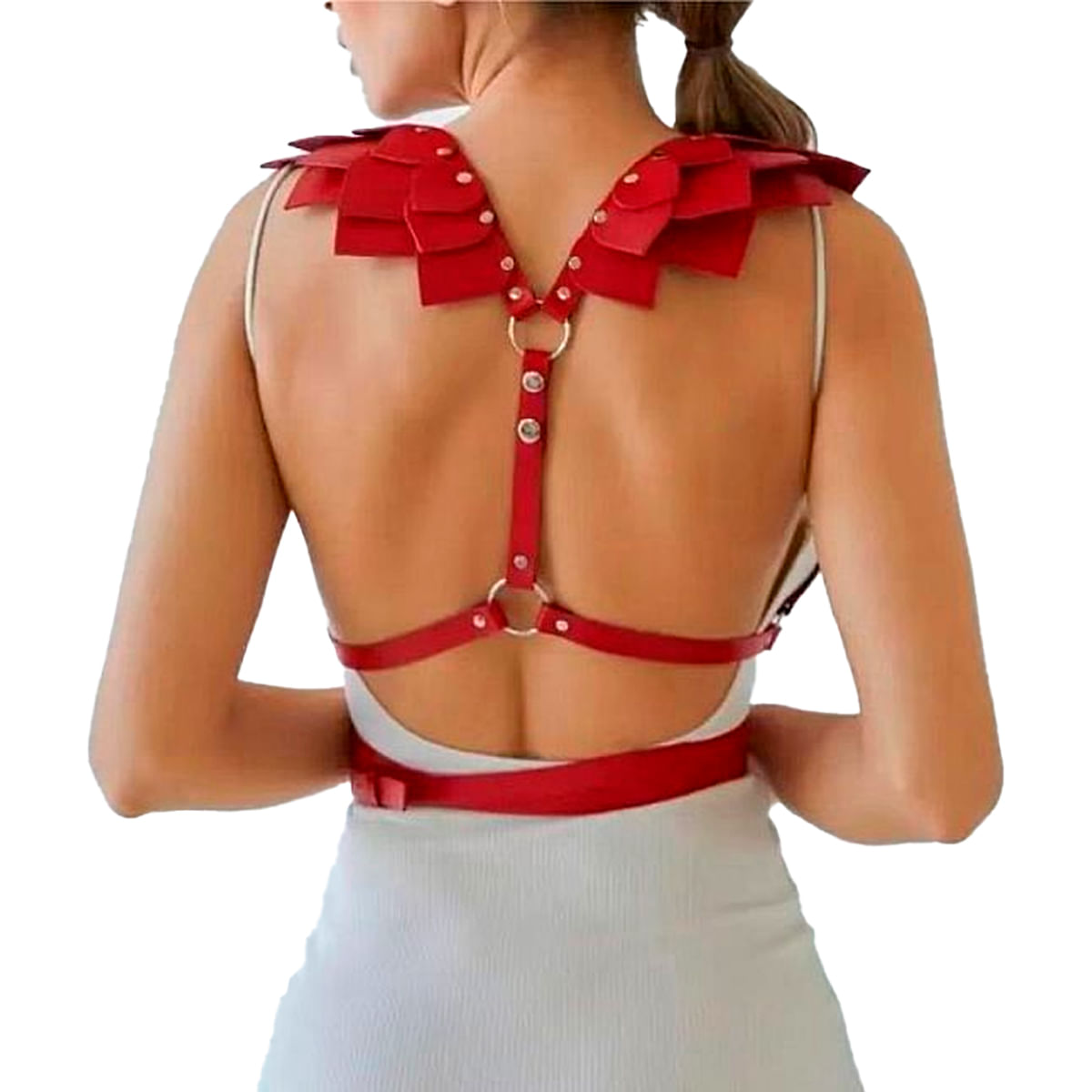 Harness com Ombreiras em Formato de Asas Sexy Import