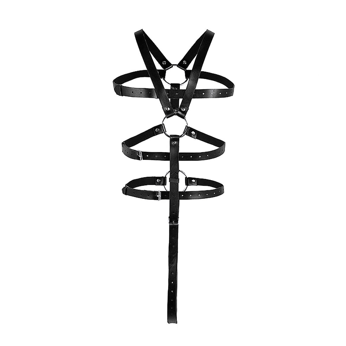 Harness Corporal para Contenção com Fivelas de Mão Sexy Import