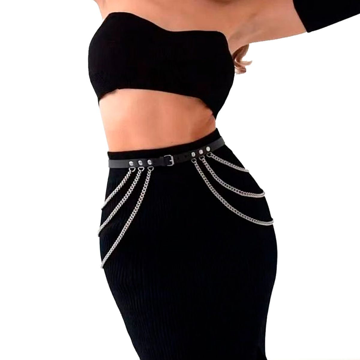 Cinto Harness com Correntes Sexy Import
