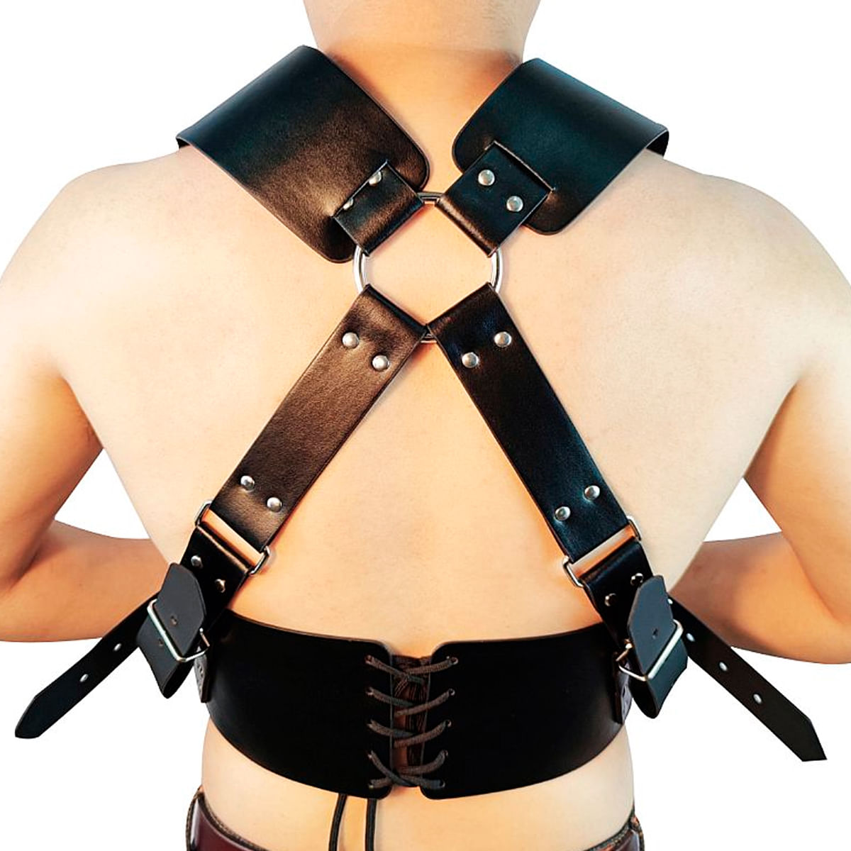 Harness Maculino Colete com Fivelas Ajustáveis Sexy Import