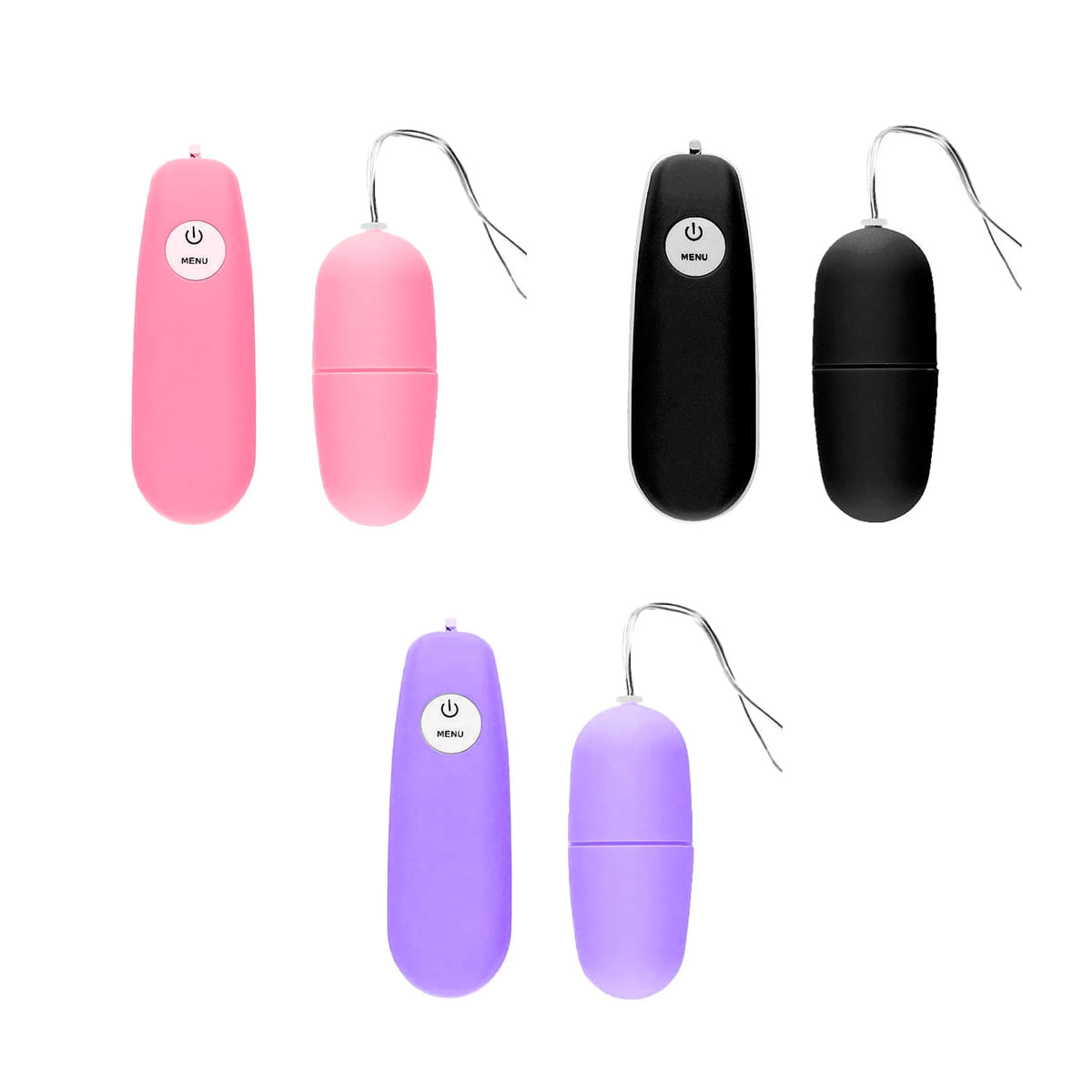 Green Baby Fun Colors Bullet com 10 Vibrações e Controle Miss Collection