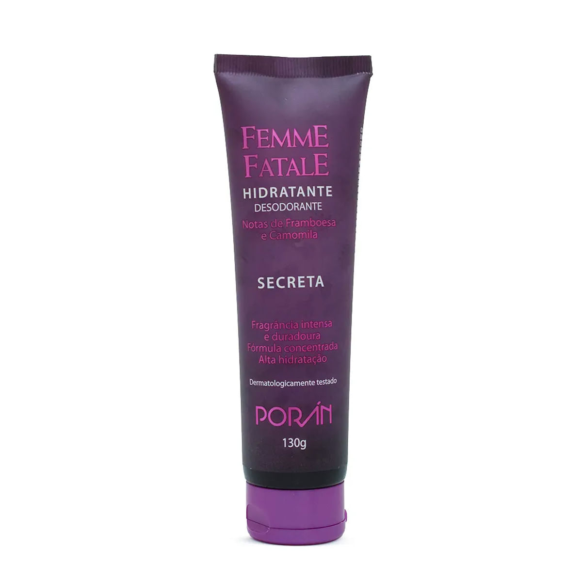 Loção Hidratante Femme Fatale Secreta 130g Porán