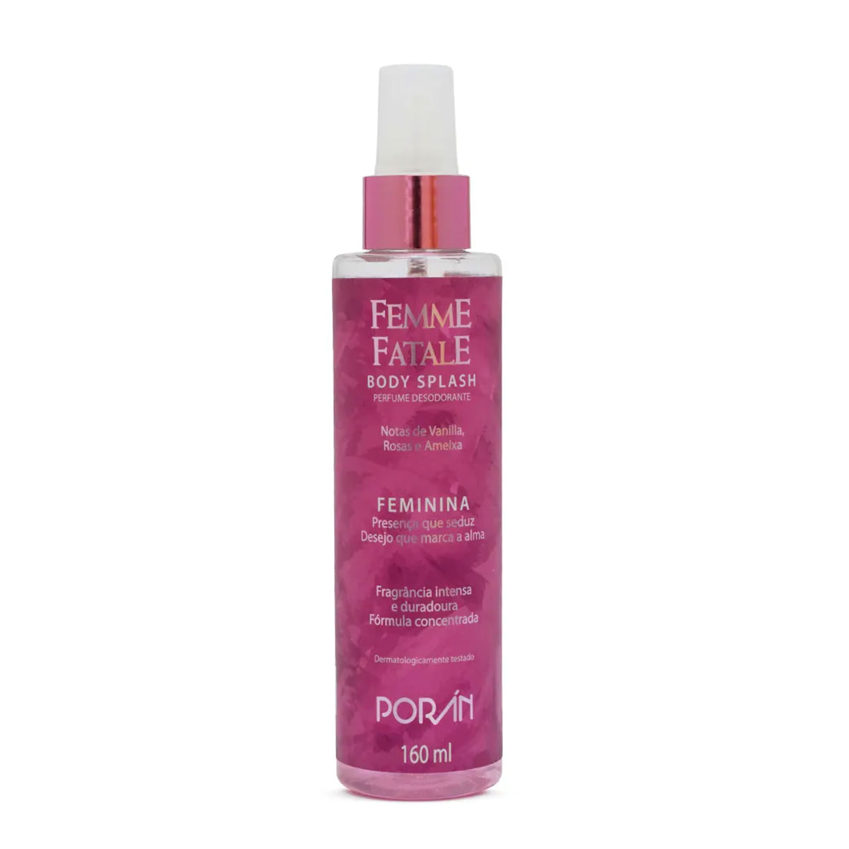 Body Splash Femme Fatale Feminina 160ml Porán