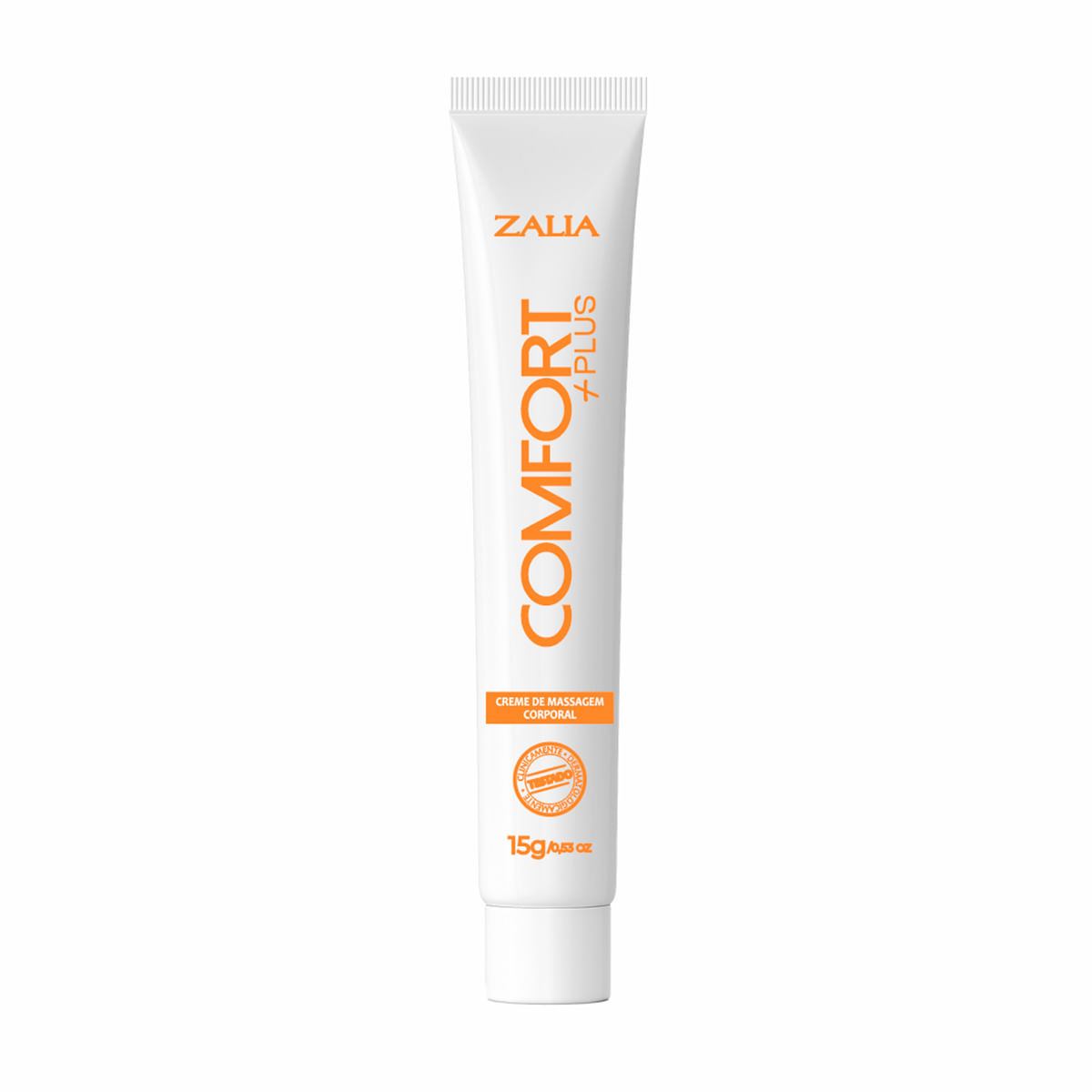 Creme de Massagem Corporal Comfort Plus 15g Zalia Creme de Massagem Corporal Comfort Plus 15g Zalia