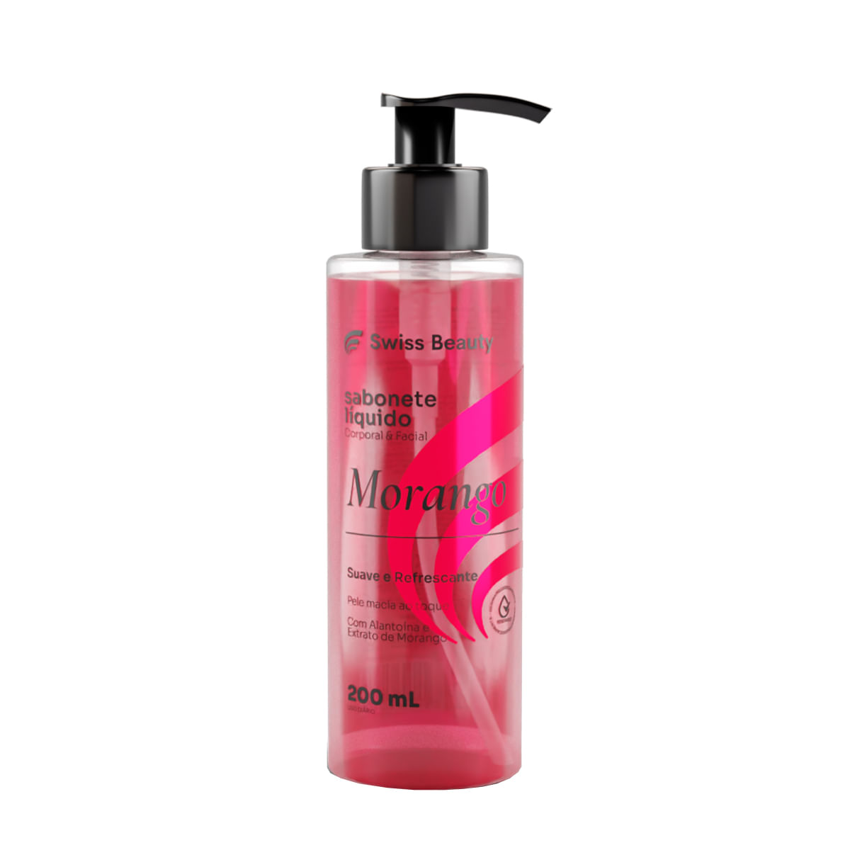 Sabonete Líquido Corporal e Facial 200ml Swiss Beauty Belkit