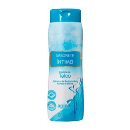 Sabonete Íntimo Feminino Aroma Talco 200ml Apinil Cosméticos