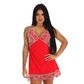 Camisola Esmeralda Bicolor com Detalhes em Renda Patitex
