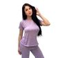 Pijama Suede com Camisa e Calça Estampadas Hot Love
