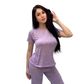 Pijama Suede com Camisa e Calça Estampadas Hot Love