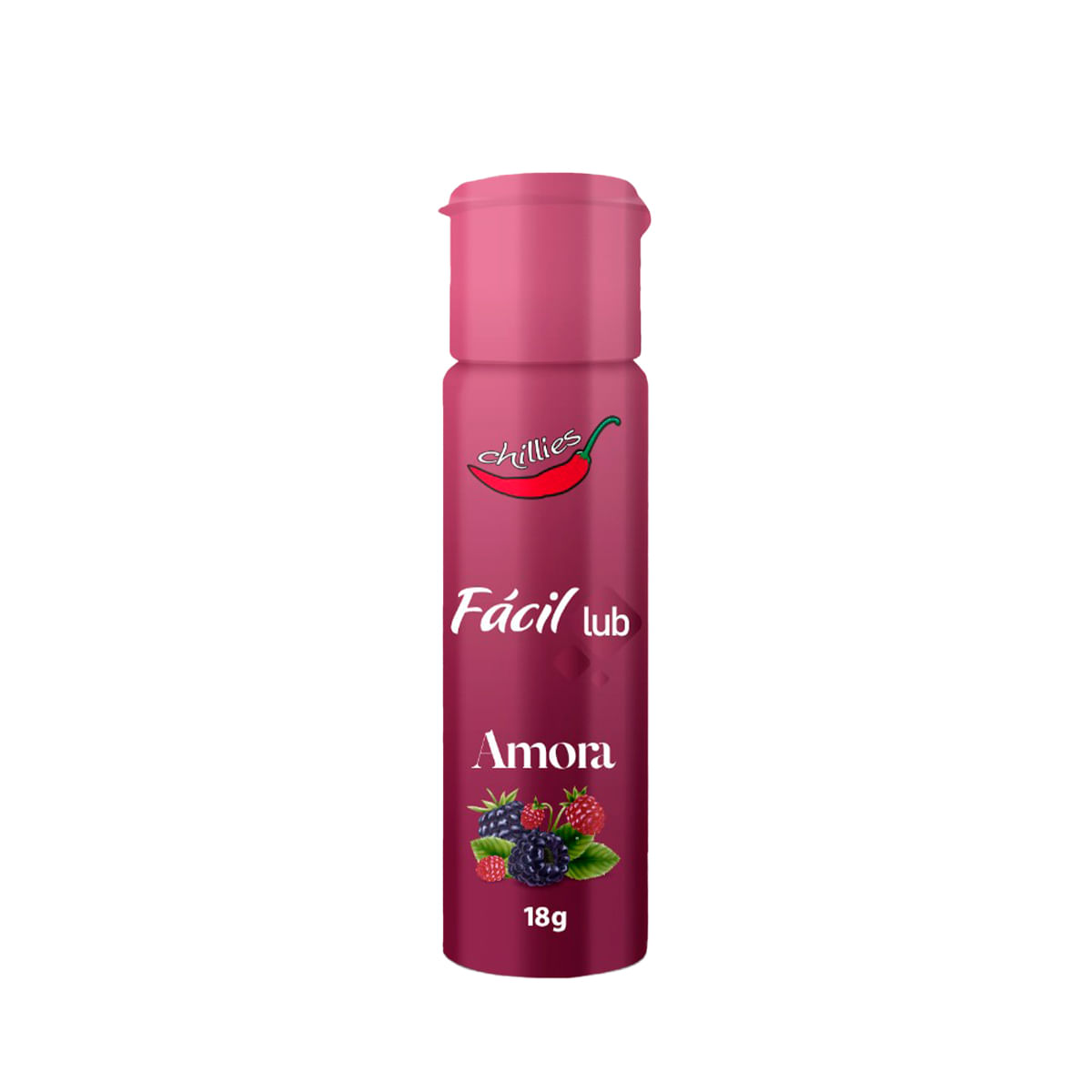 Fácil Lub Gel Lubrificante Beijável 18g Chillies Fácil Lub Gel Lubrificante Beijável 18g Chillies