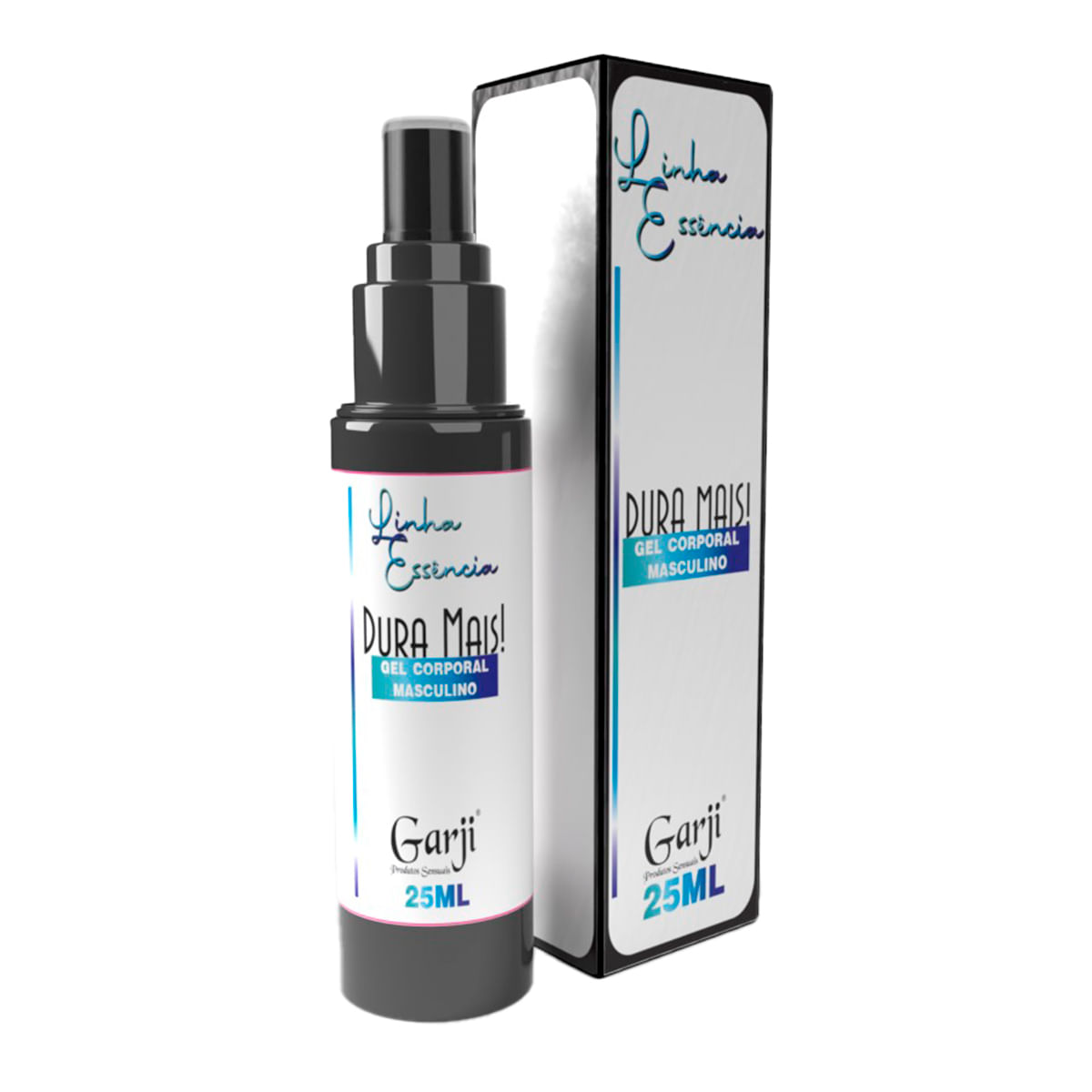 Dura Mais Gel de Massagem Masculino 25ml Linha Essência Garji Dura Mais Gel de Massagem Masculino 25ml Linha Essência Garji