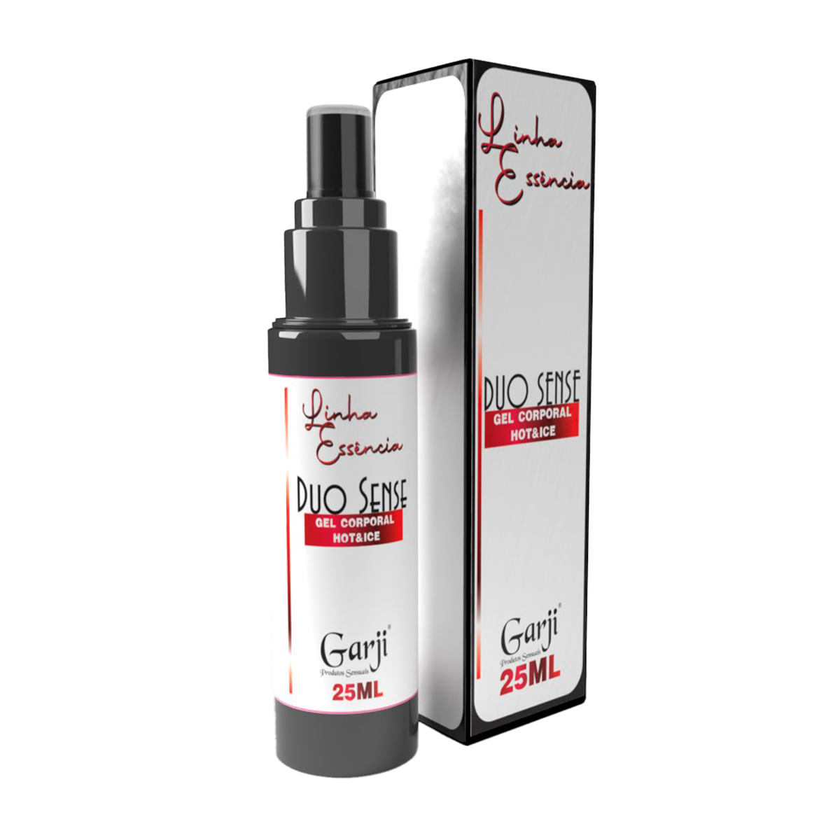 Duo Sense Gel de Massagem Hot & Ice 25ml Linha Essência Garji Duo Sense Gel de Massagem Hot & Ice 25ml Linha Essência Garji