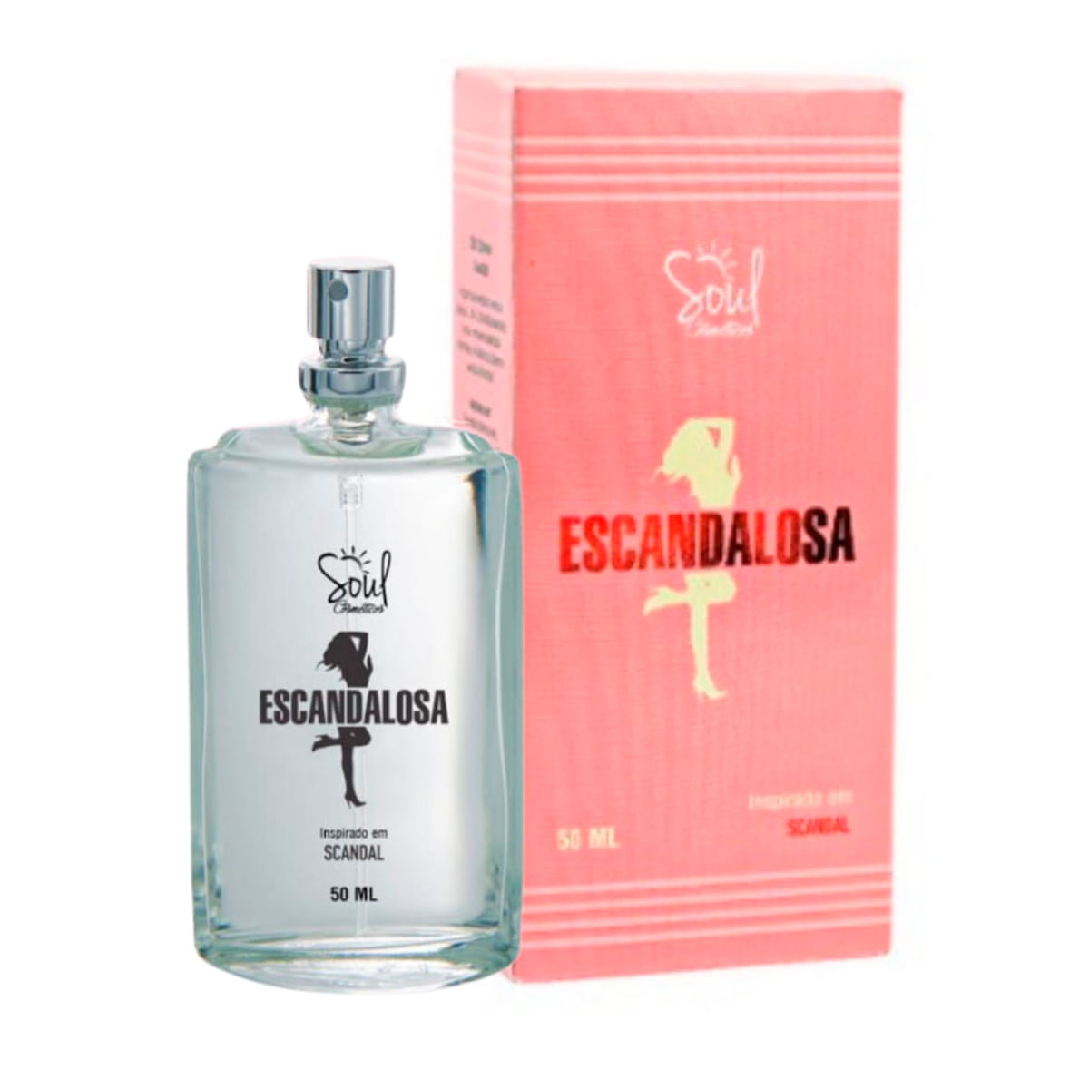 Deo Colônia Escandalosa 50ml Soul Cosméticos