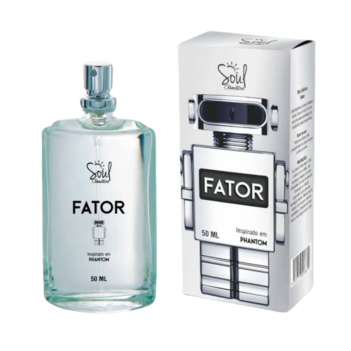 Deo Colônia Fator 50ml Soul Cosméticos