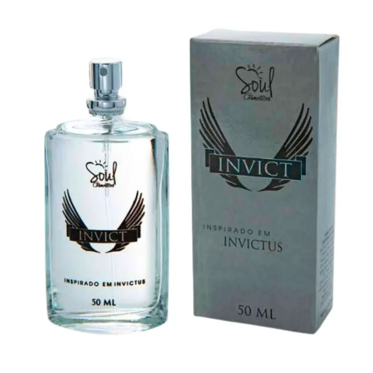 Deo Colônia Invict 50ml Soul Cosméticos