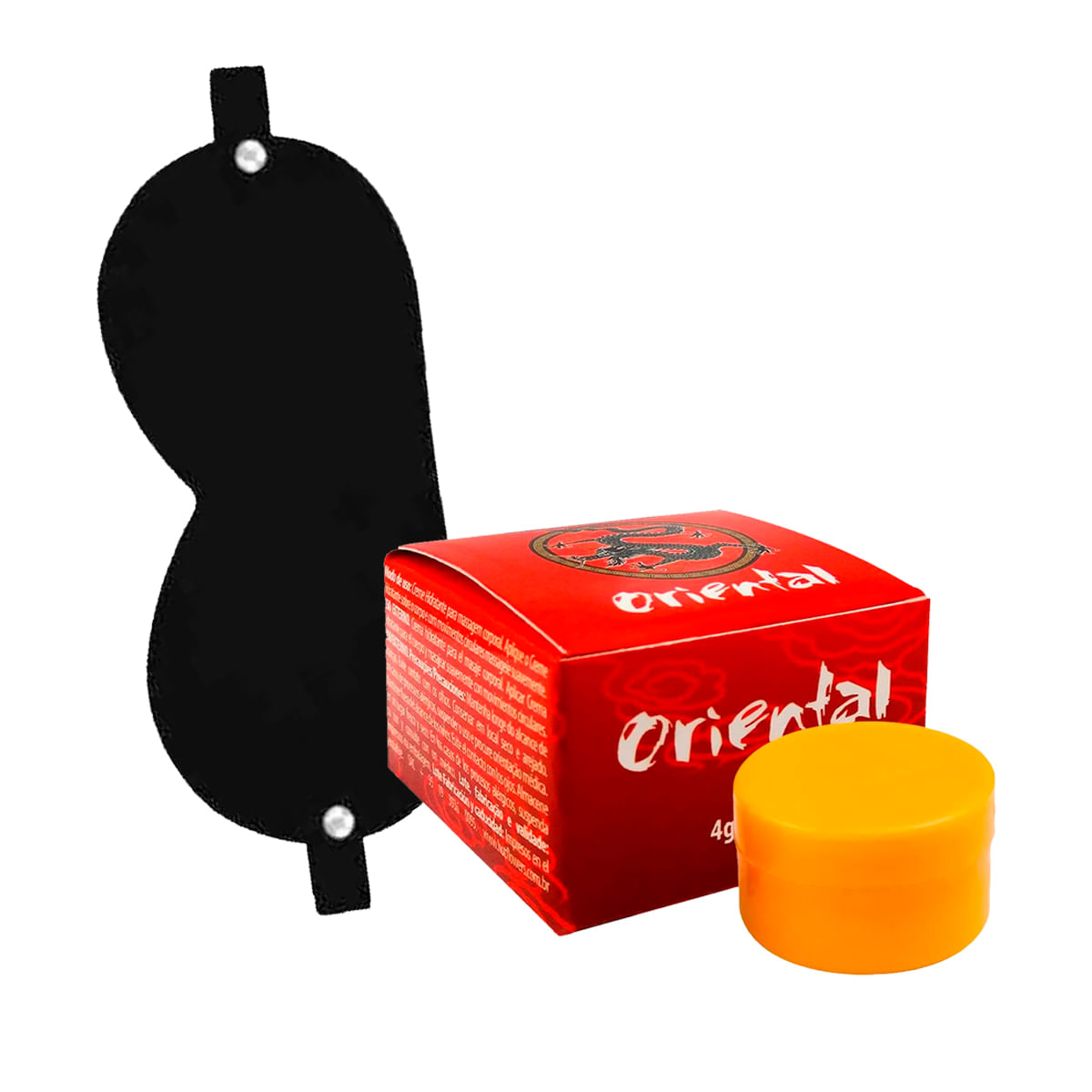 Duplinha com Pomada Oriental Creme de Massagem e Venda em Couro