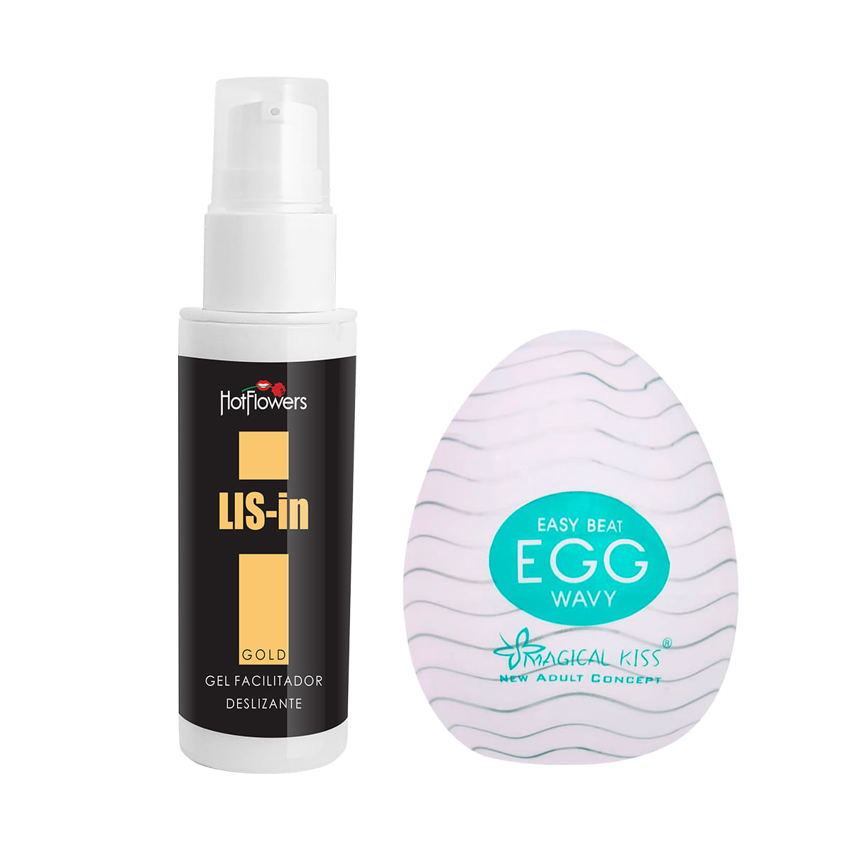 Duplinha com LIS-In e Egg Wavy