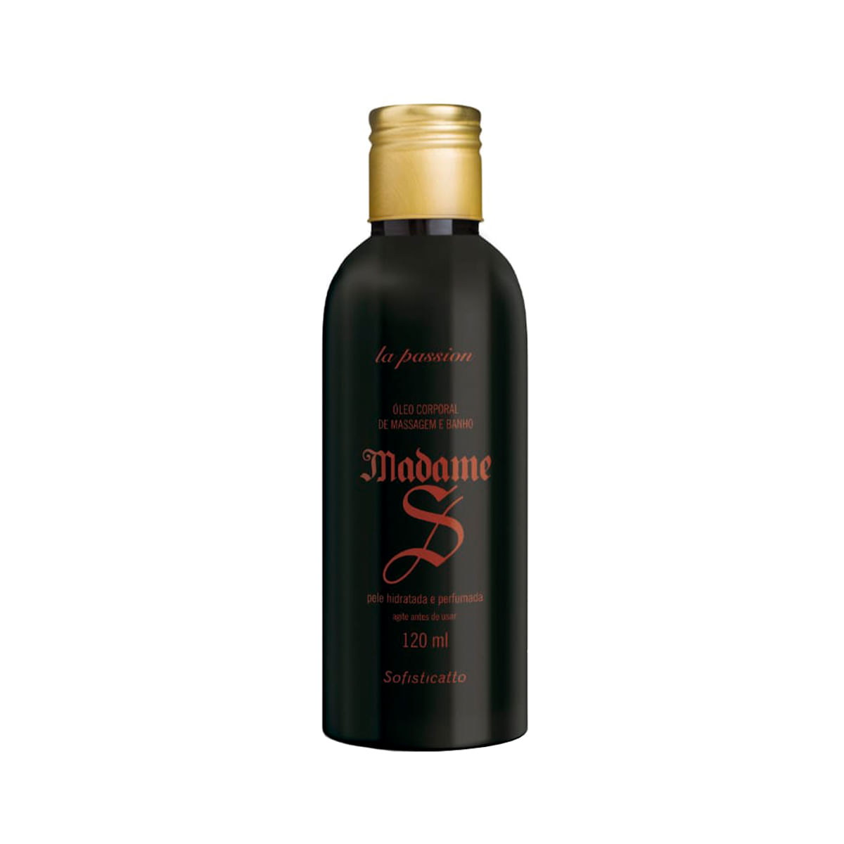Óleo de Massagem Corporal Madame S 120ml Sofisticatto