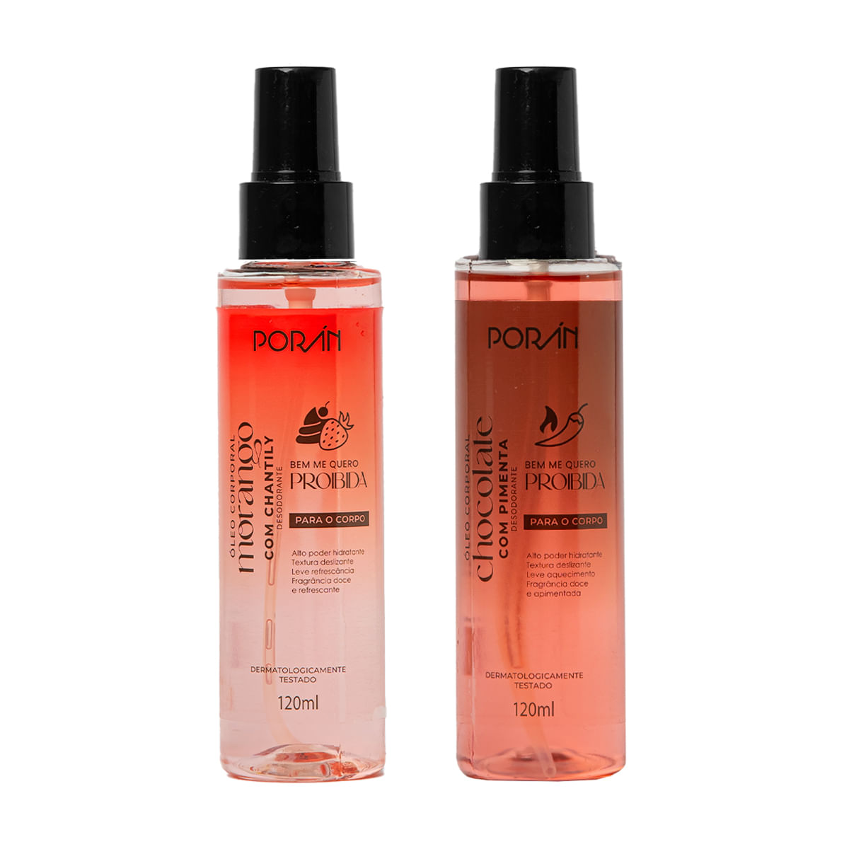 Óleo Corporal Desodorante Bem me Quero 120ml Porán