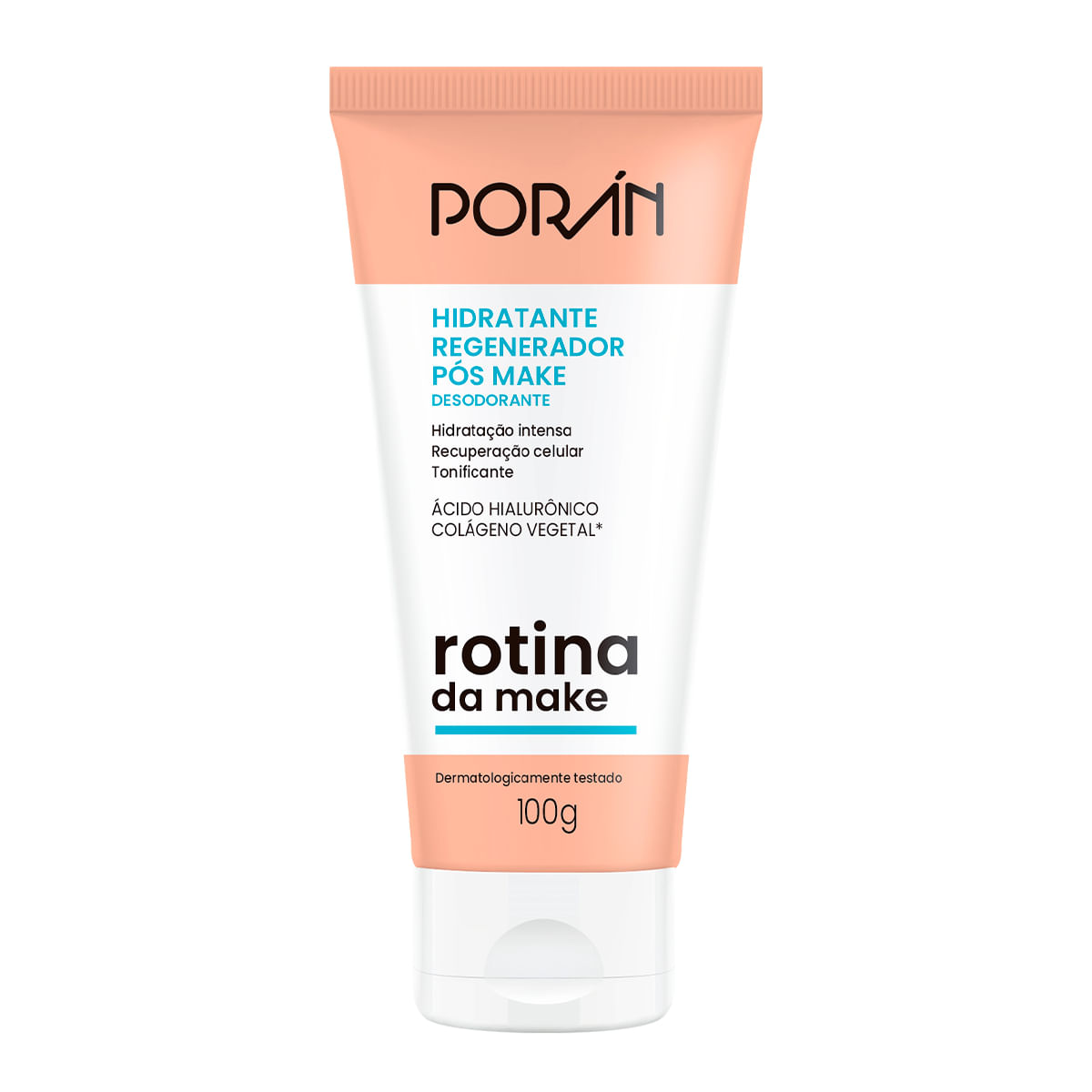 Hidratante Regenerador Pós Make 100g Porán