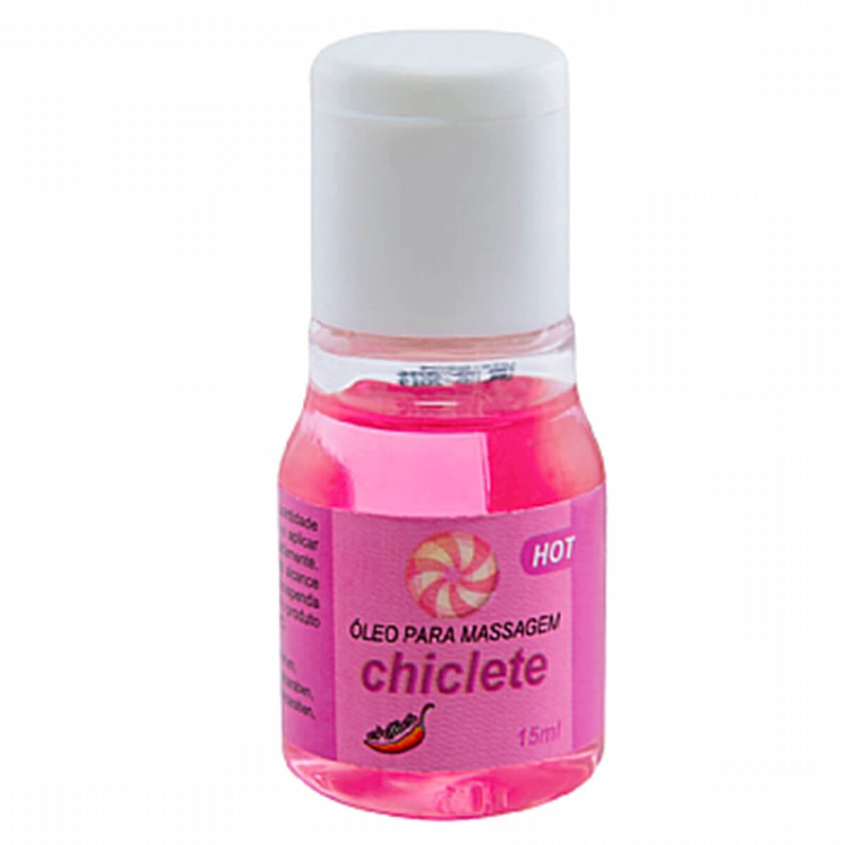 Óleo para Massagem Sensual Hot Chiclete 15ml Chillies