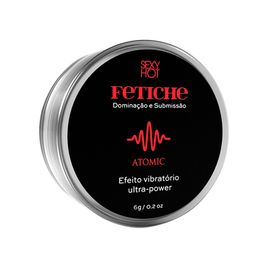Fetiche Atomic Efeito Vibração Ultra Power com Sensação Hot 6g Sexy Hot