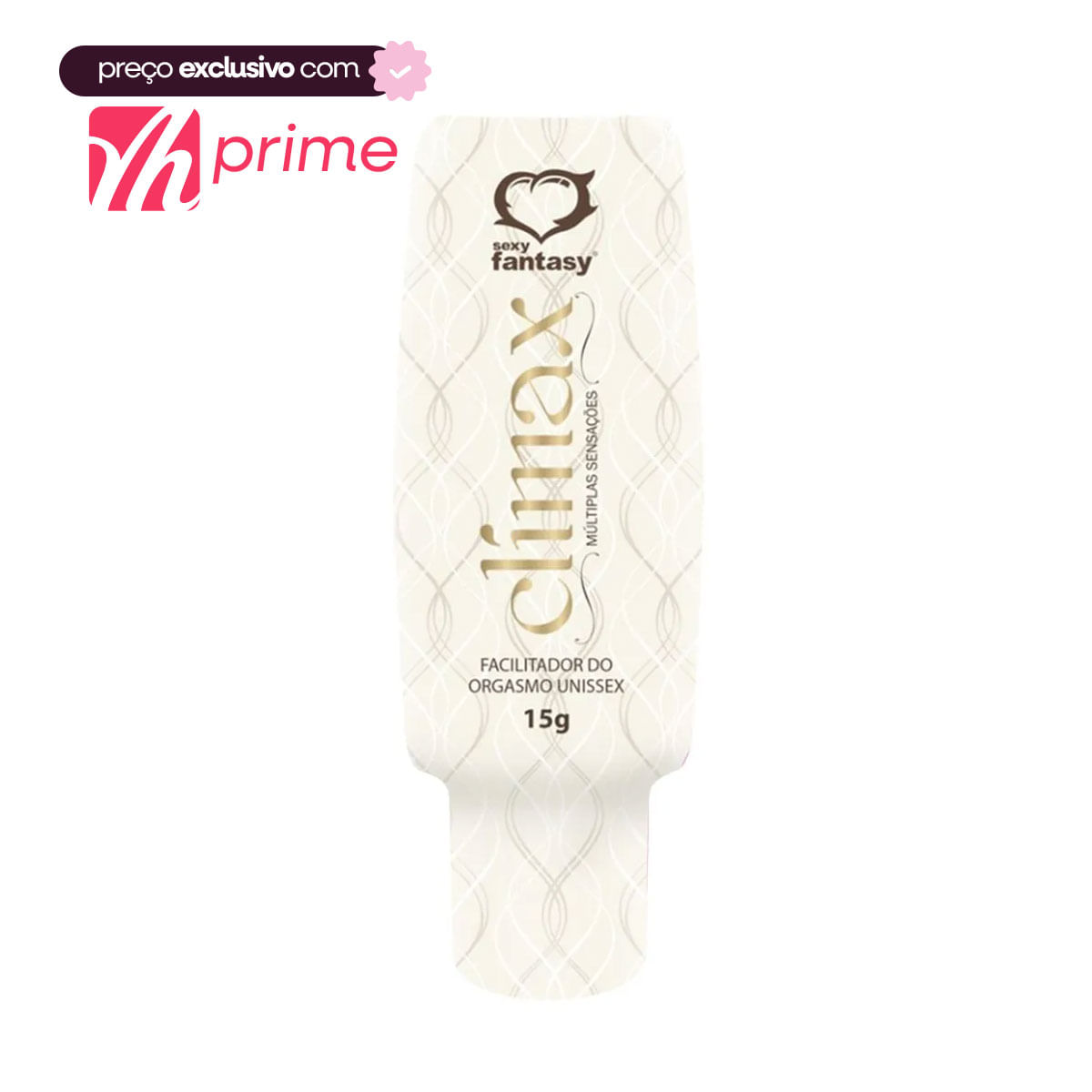 Clímax Facilitador de Orgasmo Unissex 15g Sexy Fantasy