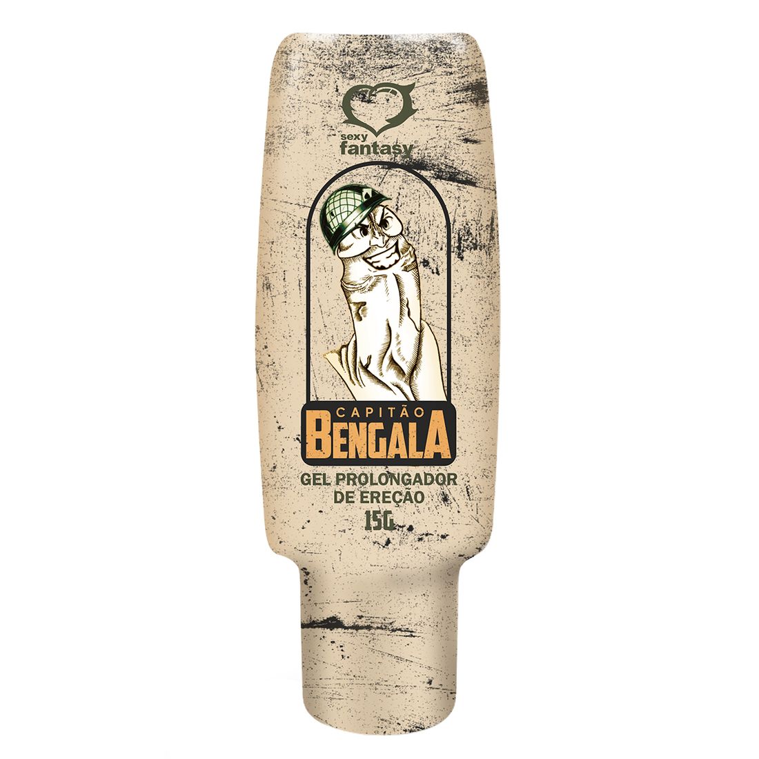 Capitão Bengala Gel Prolongador de Ereção 15g 