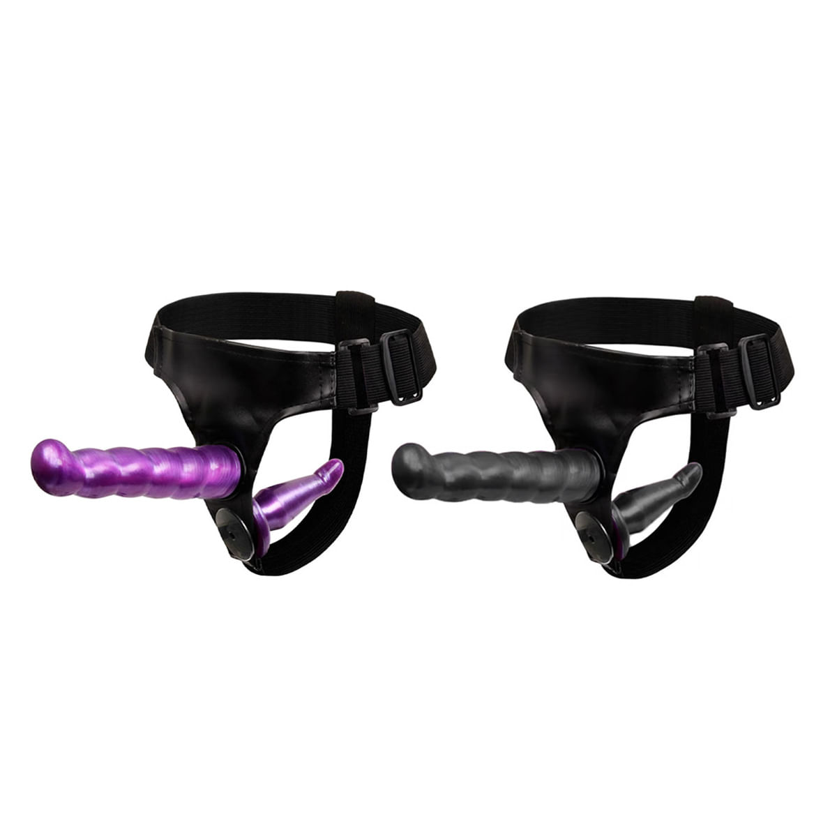 Female Harness Ultra Cinta Peniana com Plug Vaginal 3R Import