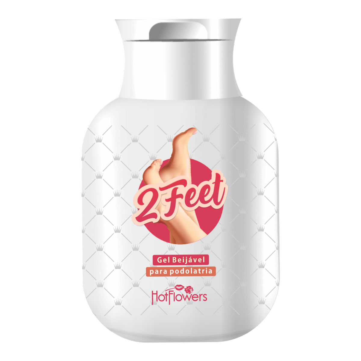 2 Feet Gel Beijável Para Podolatria 60g Hot Flowers 2 Feet Gel Beijável Para Podolatria 60g Hot Flowers