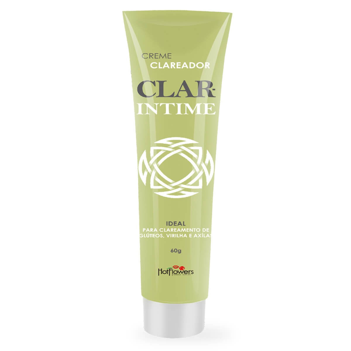 Clar Intime Creme para Clareamento de Glúteos, Virilha e Áxilas 60g Hot Flowers