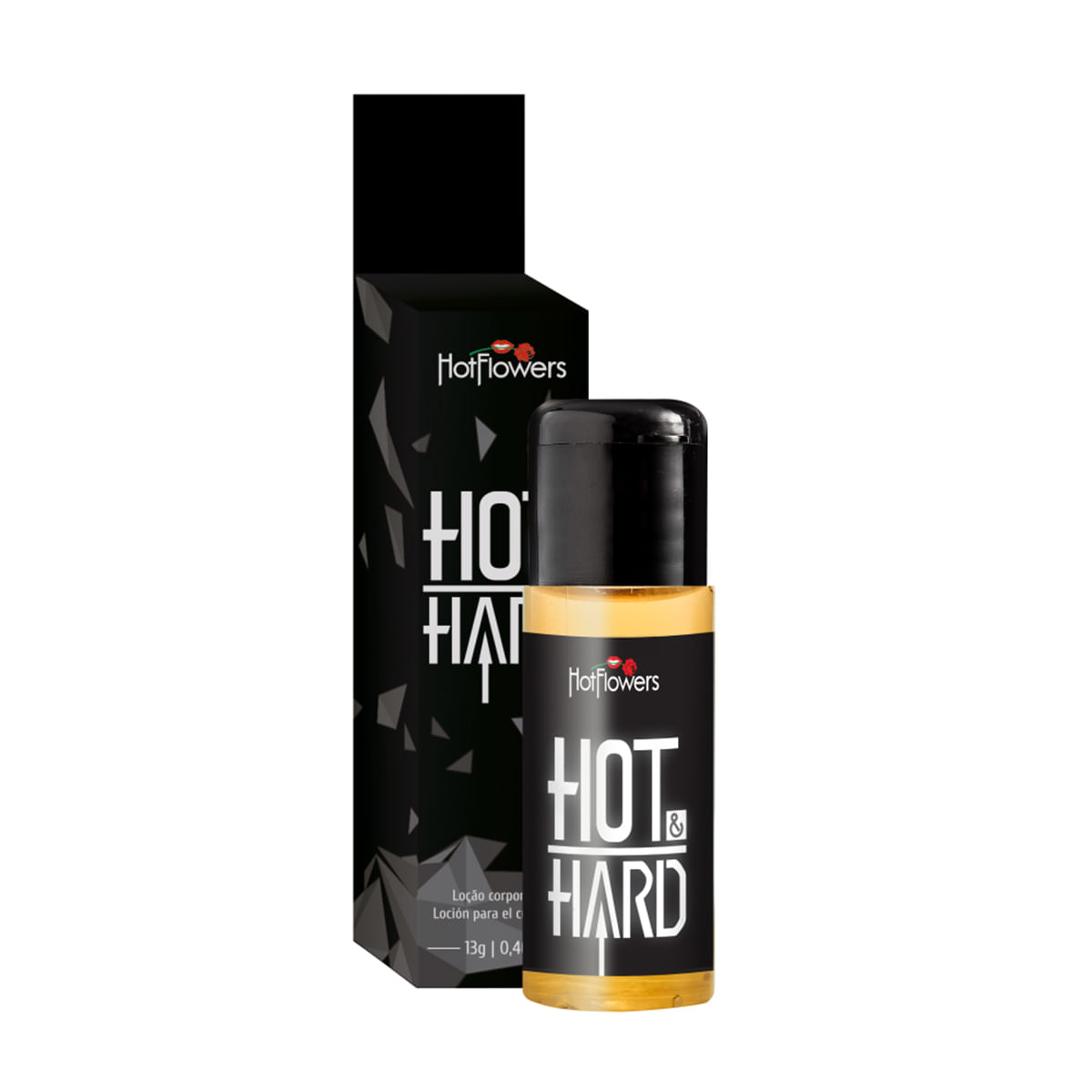 Gel Hot & Hard Loção Corporal em Gel 13gr Hot Flowers