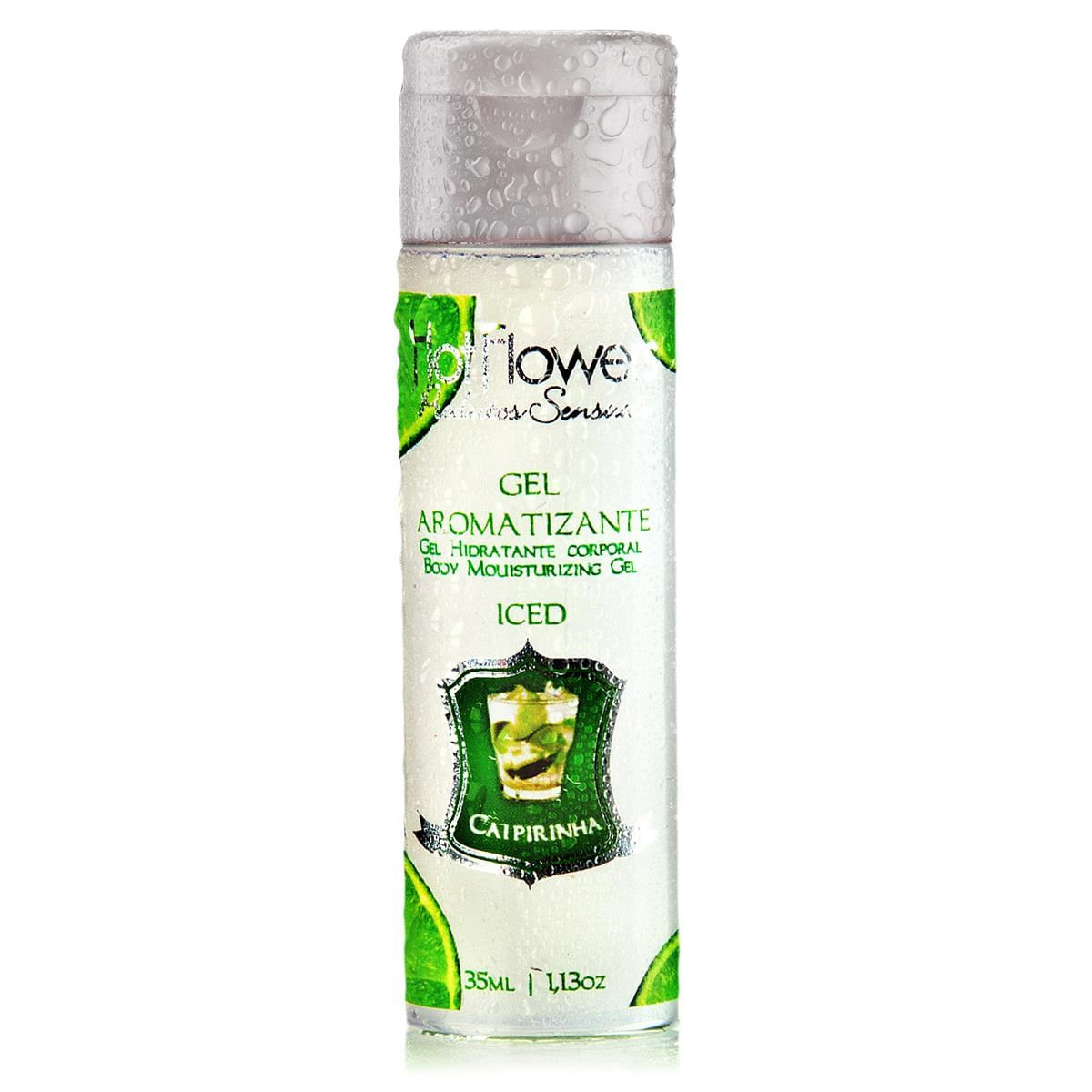 Gel Aromatizado Iced Caipirinha 35ml Hot Flowers - MelHot